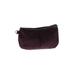 MZ Wallace Clutch: Pebbled Burgundy Solid Bags