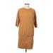 L'academie los angeles Casual Dress - Popover: Brown Dresses - Women's Size Medium