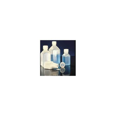 Nalge Nunc Square Bottles High-Density Polyethylene Narrow Mouth NALGENE 2018-0250 Case of