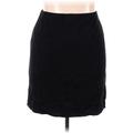 Lane Bryant Casual Skirt: Black Solid Bottoms - Women's Size 26 Plus