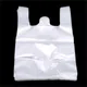 Sac à provisions en plastique transparent avec poignée sacs en plastique de supermarché emballage