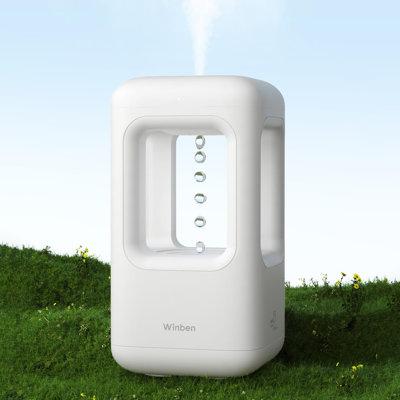 CG INTERNATIONAL TRADING Cool Mist Steam w/ Adjustable Humidistat for 220 Cubic Feet in White | 9 H x 4.7 W x 4.7 D in | Wayfair a1609