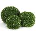 Primrue 3 - Piece Artificial Boxwood Topiary | 15 H x 15 W x 15 D in | Wayfair 1AE1103A4E8E4C88AFFF5CD8BE11F4B0