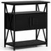 Tucker Murphy Pet™ Derogene Rectangle Aquarium Stand Metal (great for large aquariums)/Wood (best for furniture style stands) in Black/Brown | Wayfair