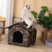 Tucker Murphy Pet™ Desdamona Heated Portable Cat House | 17 H x 15 W in | Wayfair 46D8E02A2BB94321B66355245FB61912