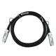 BlueLAN BlueOptics 100G-QSFP-QSFP-P-3M-BL, Kabellänge: 3 m, Anschluss 1: QSFP28, Anschluss 2: QSFP28, Gewicht: 150 g, Paketgewicht: 160 g (100G-QSFP-QSFP-P-3M-BL) Marke