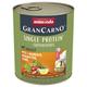 6x800g dinde, blettes, cynorrhodon, huile de lin Animonda GranCarno Adult Superfoods nourriture humide pour chien