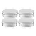 Etereauty Tin Box Metal Tins Aluminum Soap Mini Boxes Lidcan Container Balm Jar Containers Case Cookie Empty Box Jewelry Storage