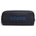 COACH Leather Travel Kit 21 Toiletry Bags Dark Blue MSRP $150