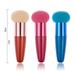 3PC Mushroom Head Shaped Women Cosmetic Liquid Cream Foundation Concealer Sponge Lollipop Brush (Random Color)