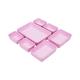 Christmas Gifts Clearance! SHENGXINY Storage Drawers Clearance Desk Drawer Organizers Trays Felts Storage Bins Drawers Dividers Drawers Organizer Bins 7 Pack P-ink