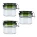 Airtight Jar Packaging Bottle Mud Masks Cosmetics Mason Jars Glass Containers for Food Plastic Terrarium Dispenser Travel 3 Pcs