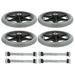 Wheelchair Accessories Adult Scooter Universal Wheel for Wheelchair Heavy Duty Walker Wheelchair Supplies
