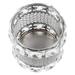 Crystal Storage Box Desktop Case Stationery Makeup Brush Container Pen Holder Cosmetic Organizer