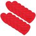 25 Pcs Sticker Pickle First Aid Band Heart Shaped Bandage Adhesive Wound Patches Gauze Elastic Red Waterproof Child