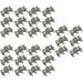 30 Pcs Perm Clip Hair Curling Iron Claw Clips Hot Roller Replacement Jaw Clamps Pps Man