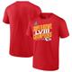 Kansas City Chiefs Super Bowl Champions Iconic Victory T-Shirt - Rot - Herren