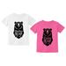 Brother And Sister Matching Outfits Bear Family Siblings Shirts Set Kids Tee Toddler Gray 3T / Baby Pink 3T