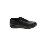 FitFlop Flats: Black Solid Shoes - Women's Size 8 - Round Toe