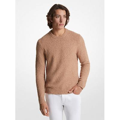 Michael Kors Organic Cotton Bouclé Sweater Pink S