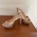 Jessica Simpson Shoes | Jessica Simpson 6” Tan Pumps Heels Size 10 | Color: Tan | Size: 10
