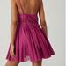 Free People Dresses | Free People Ilectra Mini Slip In Dahlia Mauve Size Medium Nwt | Color: Pink/Purple | Size: M