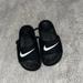 Nike Shoes | Nike Kawa Toddler Slides | Color: Black/White | Size: 8c
