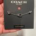 Coach Jewelry | Coach Slider Bracelet | Color: Silver | Size: Os