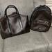 Coach Bags | Authentique Coach Backpack And Duffle Bag | Color: Black/Brown | Size: Os