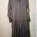 Free People Dresses | Free People Long Dress With 9 Buttons Down | Color: Brown | Size: Xs