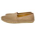 Gucci Shoes | Gucci Leather Espadrilles Microguccissima Women Size 38 / 8 Tan Nude Flats Shoes | Color: Cream/Tan | Size: 8