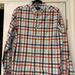 American Eagle Outfitters Shirts | American Eagle Shirt Mens Size L Classic Plaid Long Sleeve Button Down Preppy | Color: Blue/White | Size: L