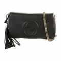 Gucci Bags | Gucci Soho Interlocking Gg Flap Chain Crossbody Bag | Color: Black | Size: Os