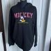 Disney Tops | Disney Mickey Mouse Black Hoodie Sweatshirt Sz L Nwt | Color: Black | Size: L