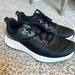 Under Armour Shoes | Black Under Armour Sneakers - Size 7.5 | Color: Black/White | Size: 7.5