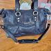 Coach Bags | Coach Ashley Black Leather & Python Snakeskin Satchel (#19247) Like New | Color: Black | Size: Os