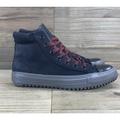 Converse Shoes | Converse Ctas Hi Black Grey Leather Hiking Shoes Womens 8 Waterproof Boots | Color: Black | Size: 8