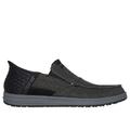 Skechers Men's Slip-ins RF: Melson - Colwin Sneaker | Size 8.5 | Black | Textile/Leather/Synthetic