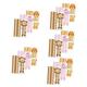 Zerodeko 15 Sets Children's Height Stickers Measuring Growth Chart for Kids Animal Designed Wall Sticker Height Chart for Kids Growth Chart Wall PVC Decorations Baby Household