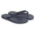 Zehentrenner TOMMY JEANS "TJM BEACH FLIP FLOP" Gr. 42, blau (dunkelblau) Herren Schuhe Pantoletten