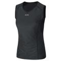 GORE WEAR Women's Sleeveless Windstopper, Baselayer Black