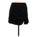 LA Hearts Casual Skirt: Black Solid Bottoms - Women's Size Medium