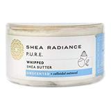 Shea Radiance Whipped Shea Butter w/ Colloidal Oatmeal Blended w/ Skin-Soothing Oatmeal & Moisturizing Rice Bran Oil Unscented 7 oz 3 Pack