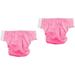 Adult Diapers Waterproof Urinary 2 Pack Breathable Womens Lingeries Reusable Cloth for Elderly Pink Travel Miss