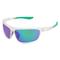 Nike WINDTRACK RUN EV24003 Unisex-Sonnenbrille Vollrand Eckig Bio-Kunststoff-Gestell, grau