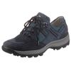 Schnürschuh WALDLÄUFER "HOLLY", Damen, Gr. 3,5 (36), blau (nachtblau), Nubukleder, Textil, sportlich, Schuhe, Bequemschuh, Halbschuh, Outdoorschuh in Trekking-Optik, H-Weite, Topseller