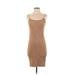 Banana Republic Casual Dress - Bodycon: Tan Dresses - Women's Size Small Petite