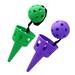 Etereauty Catchtoss Scoop Game Kids Game Toy Basket Set Launcher Sports Paddle Blue Red Green Yellow Throwing Toys Ball