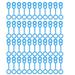 Bubble Wand Tool 90pcs Creative Bubble Blower Stick Funny Bubble Making Wands Interesting Bubble Maker Toys for Children Kids Teens