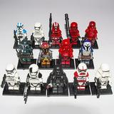 14 Pcs figures Building Blocks Toys Set 1.77 inch Battle Clone Troopers Stormtroopers Action Figures Collections and Display Figures Building Kits for Boys Kids Fans